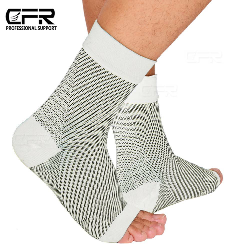 Copper Infused Compression Socks Planter Fasciitis Ankle Support Pain Relief CFR