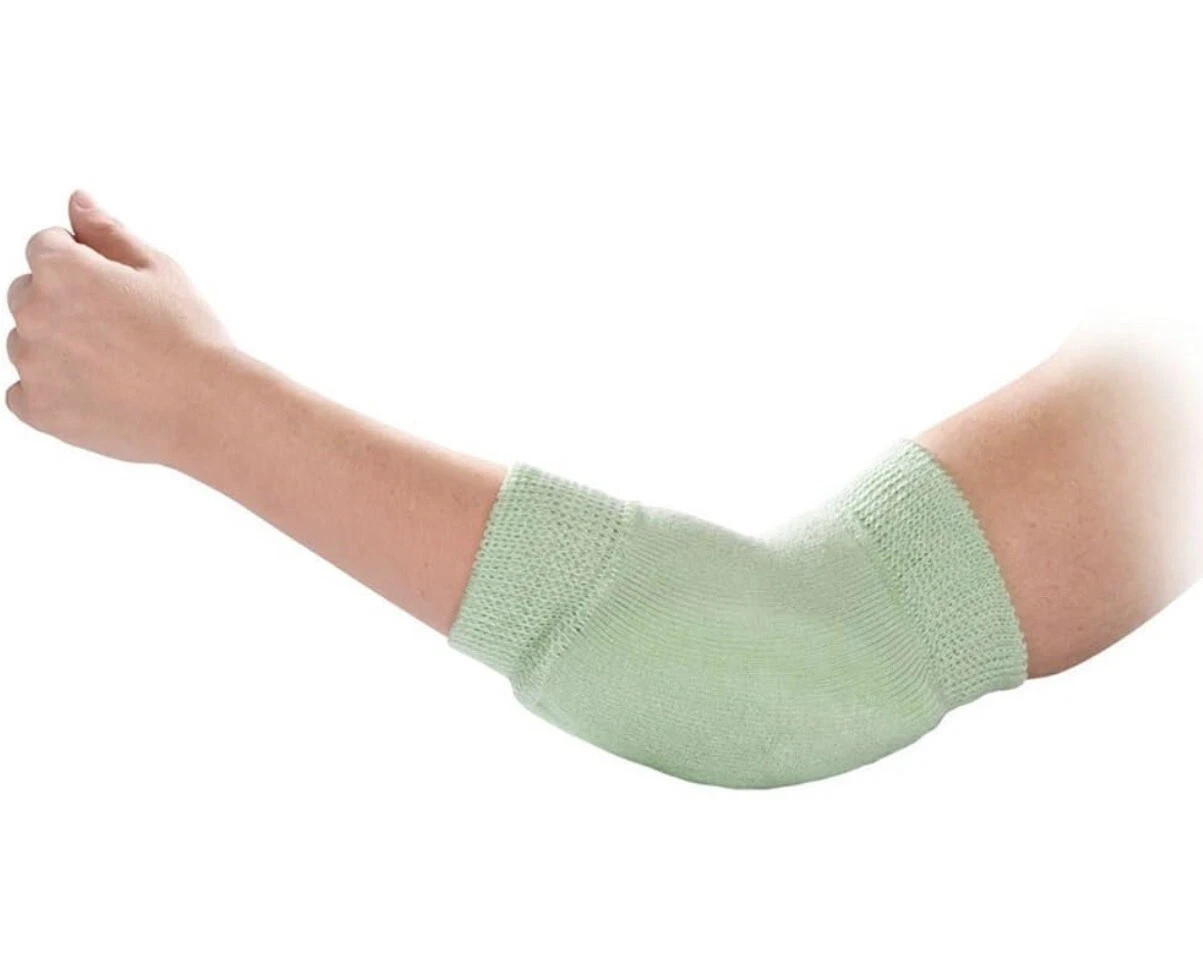 Medline- Heel & Elbow Protector- Knit Supporters – One Size Fits Most – 1 Pair