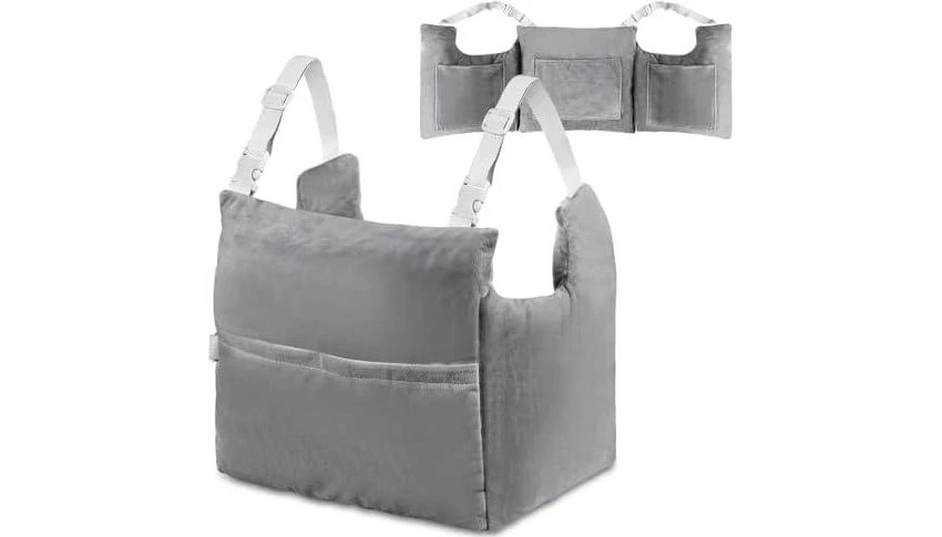Mastectomy Pillow for Post Surgery Chest/ Breast Recovery, Gray