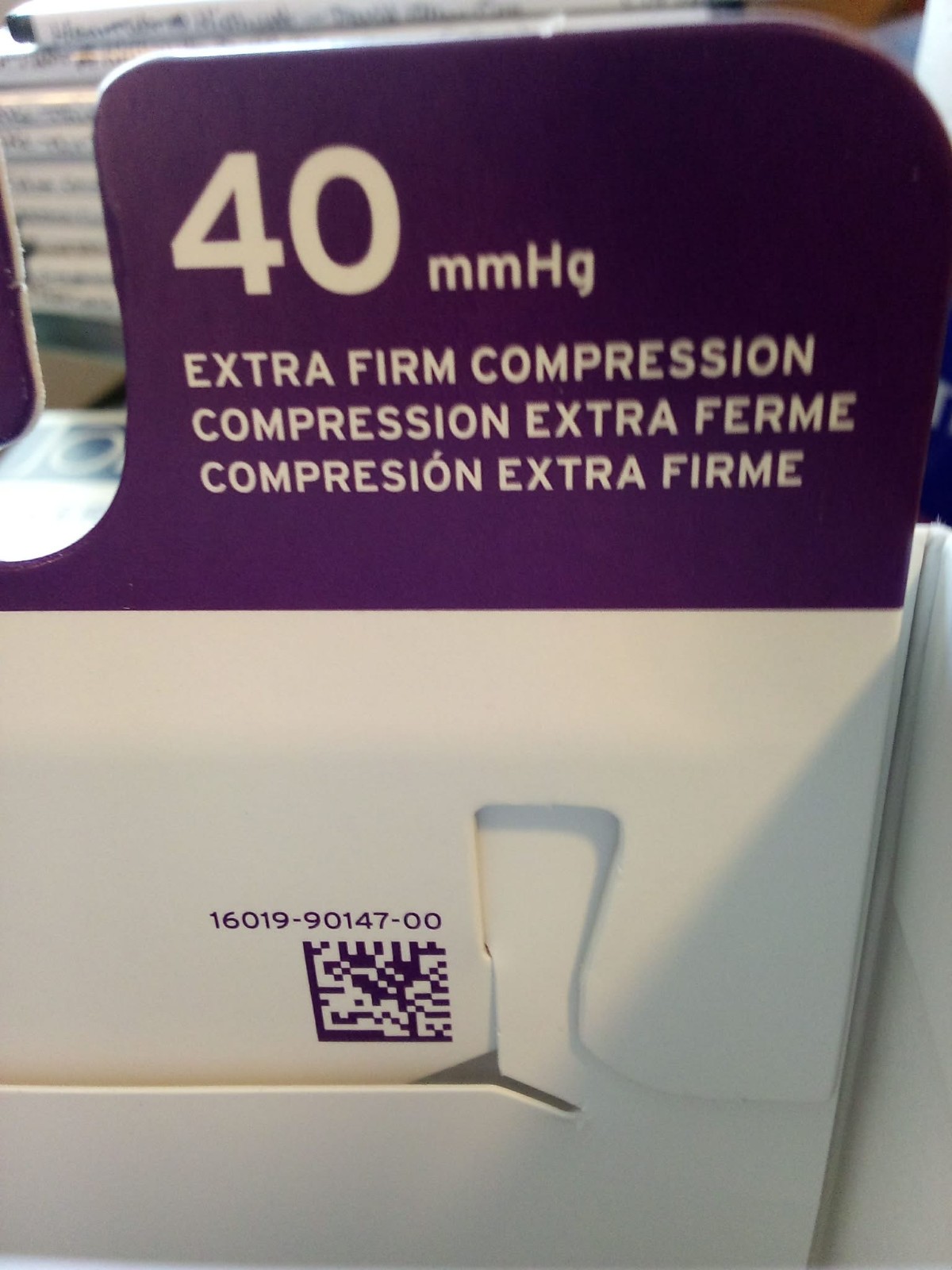 Jobst UlcerCare Compression Knee Stocking Support 2 Part System Zippered 40 mmHg