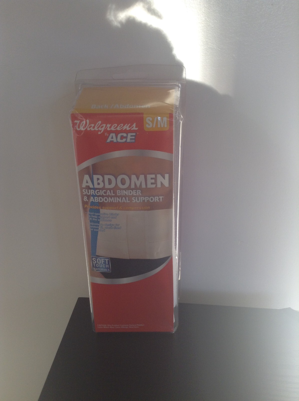Walgreens by ACE Abdomen Surgical Binder and Abdomen Support S/M NEW
