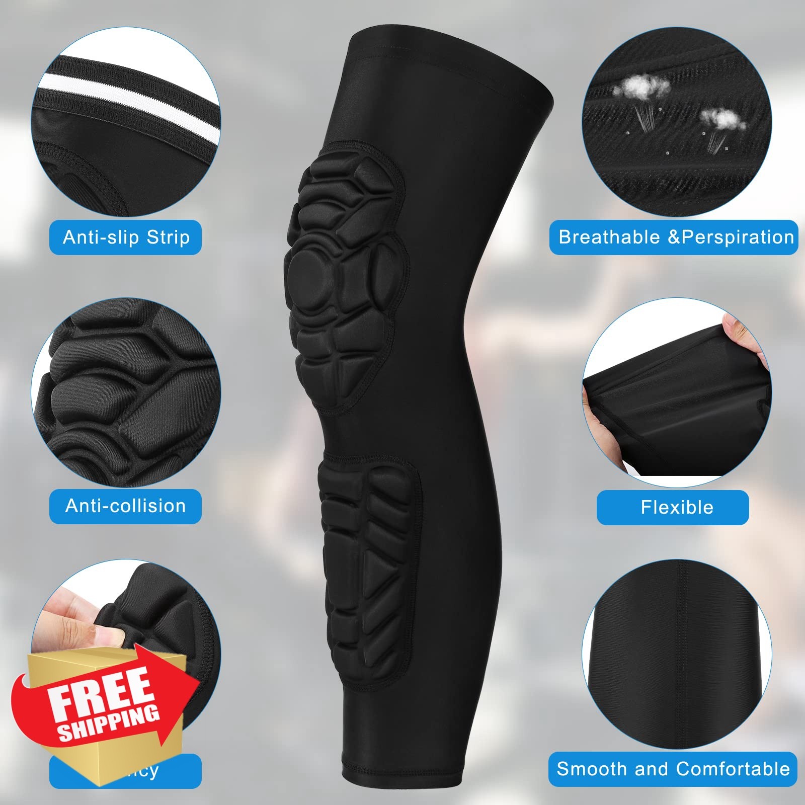 GUOZI Knee Calf Pads XX-Large