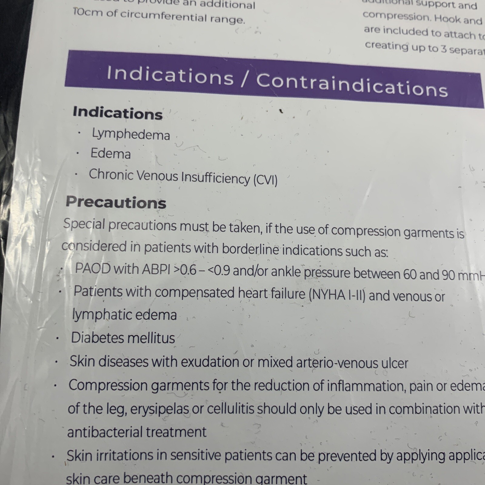 Sigvaris Black Medically Complex Edema Compreflex Reduce Below Knee Reg Range 1