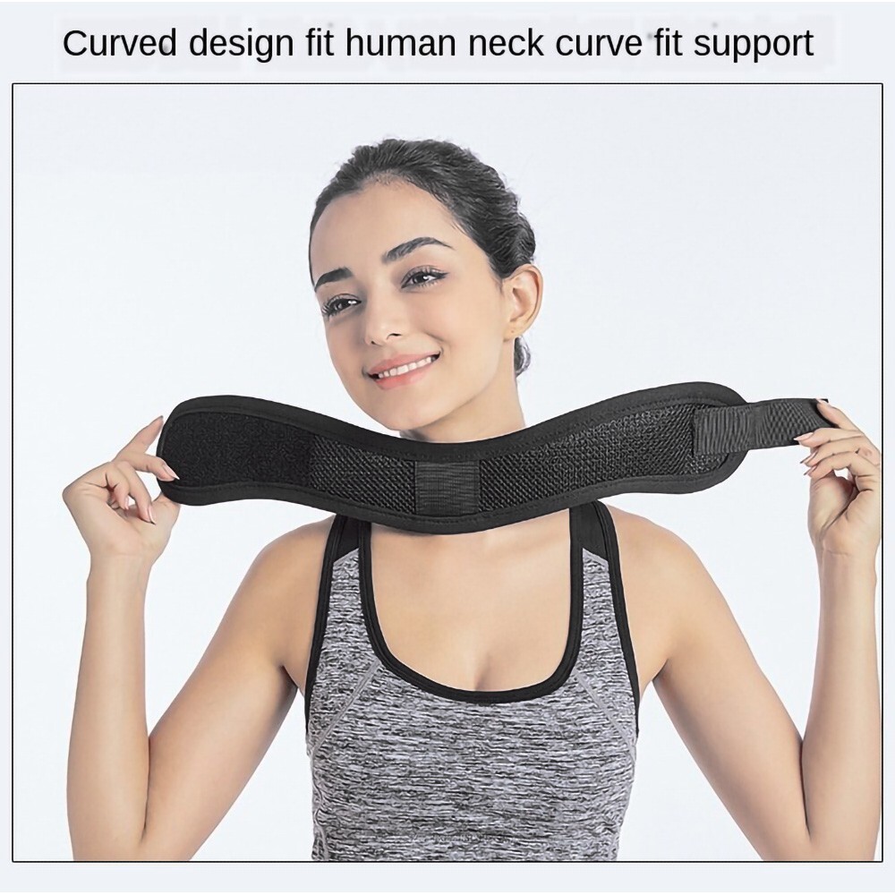 Neck Support Strap Cervical Collar Relieves Pain Spine Pressure for Women Men