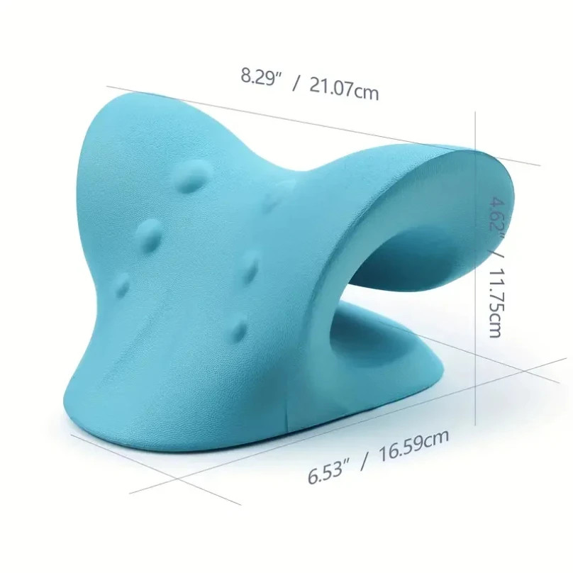C Type Neck Shoulder Relaxer Cervical Spine Stretch Muscle Relaxation Traction