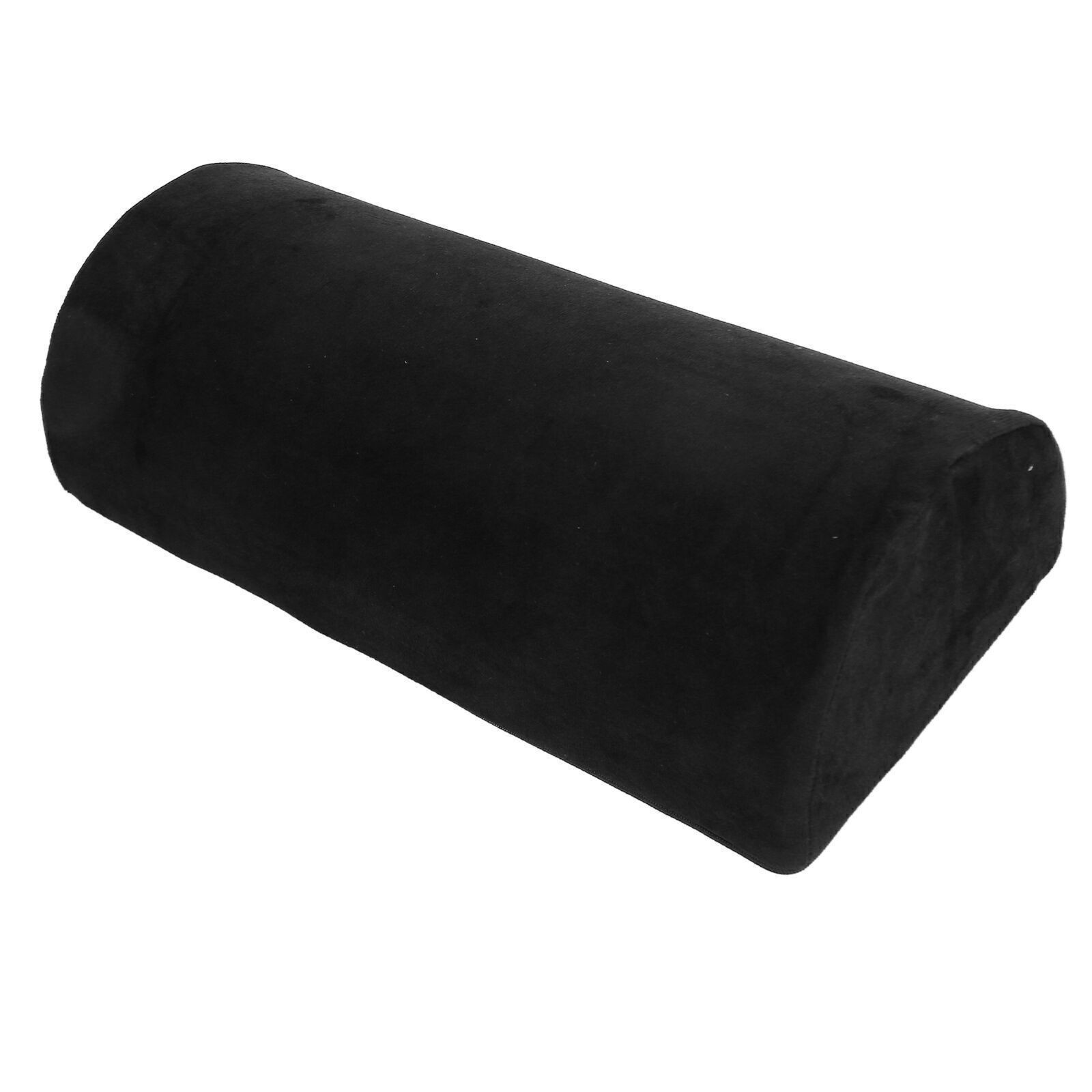 Half Moon Pillow Black Ankle Knee Neck Lumbar Support Cushion Elderly People