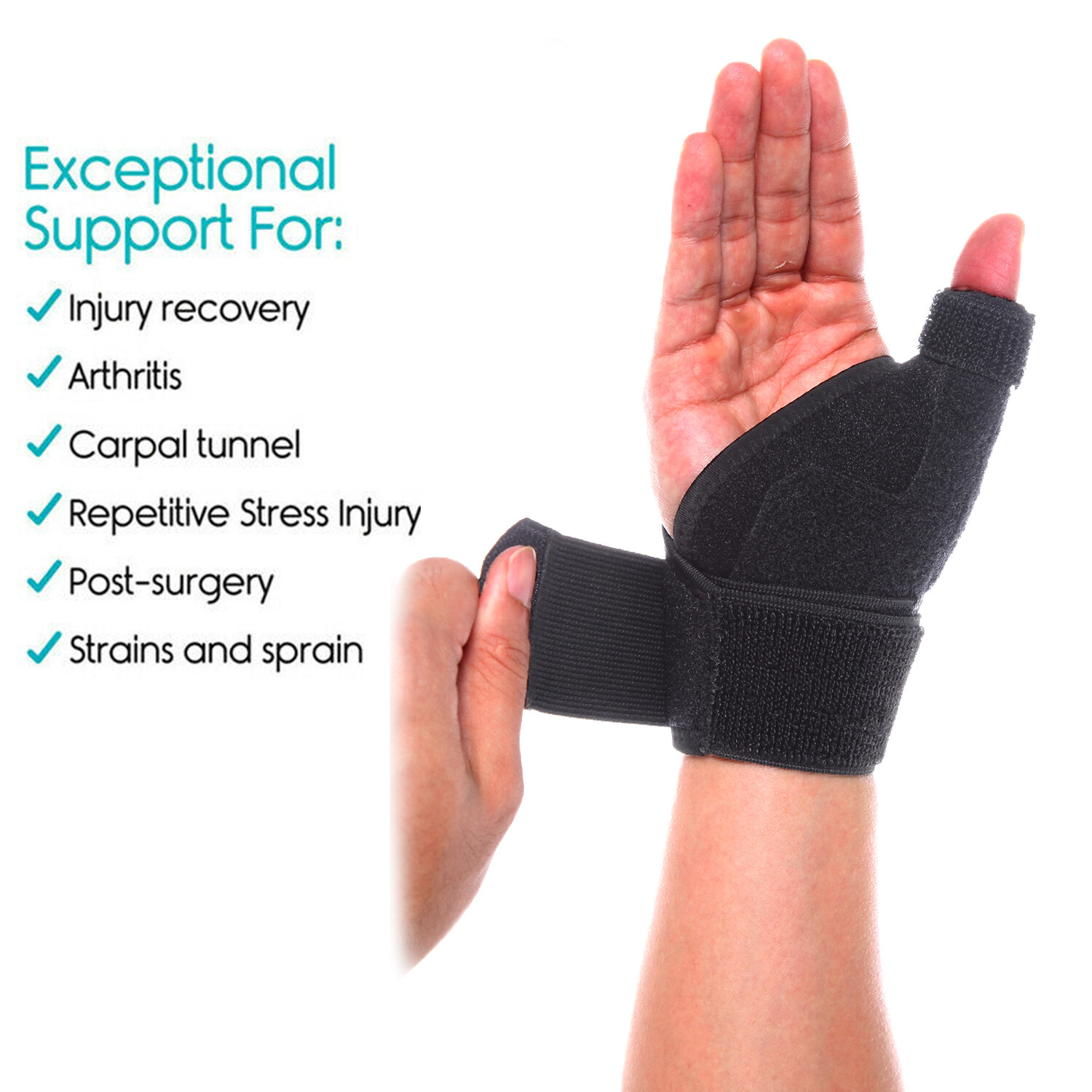 Arthritis Thumb Splint Support Brace for Carpal Tunnel Trigger Thumb Immobilizer
