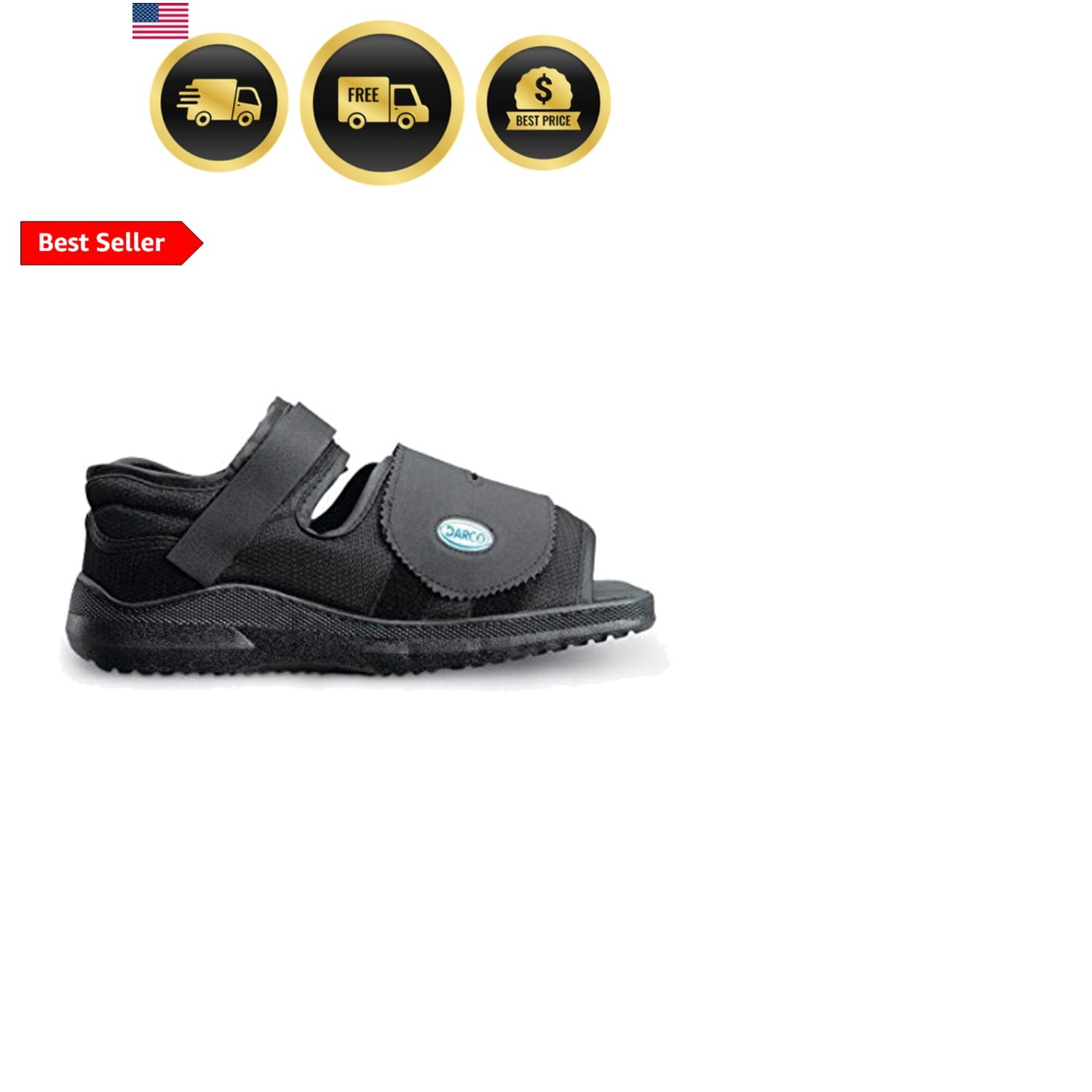 Med-Surg Shoe, , Large, Men’s