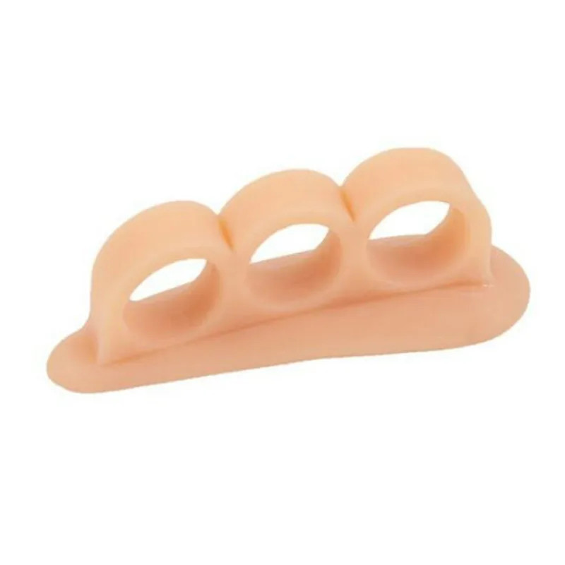 Hammer Toe Straightener Curled Toe Separator Gel Support Foot Pad 1 Pair