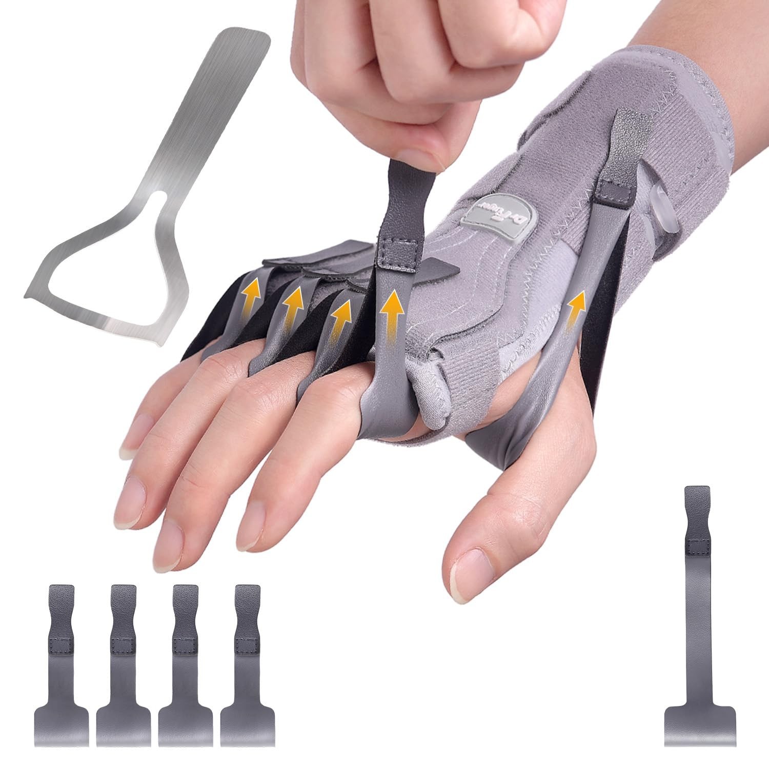 Radial Nerve Palsy Brace Splint for Finger Extension Wrist Drop Crutch Palsy