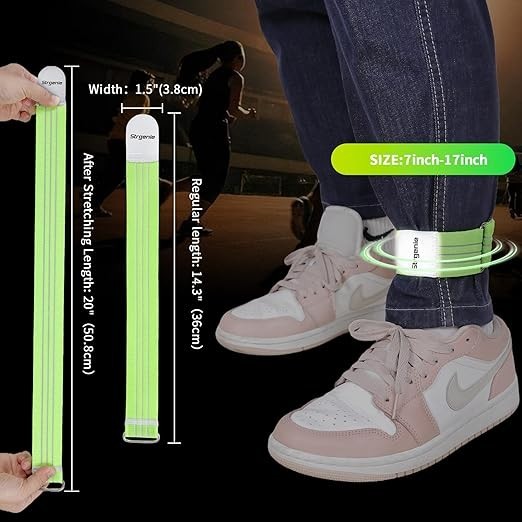 Elastic Ankle Straps, Cowboy Boot Straps, Adjustable Elastic Pant Leg Straps for