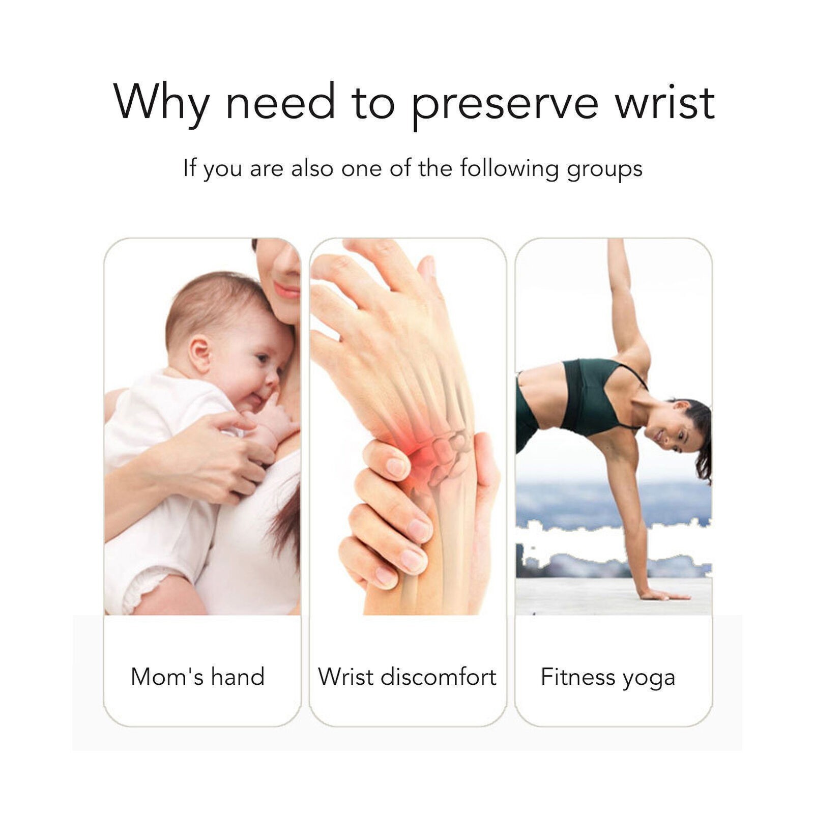Thumb Stabilizer Brace Left Right Hand Fixed Dual Support Wrist Guard Adjustable