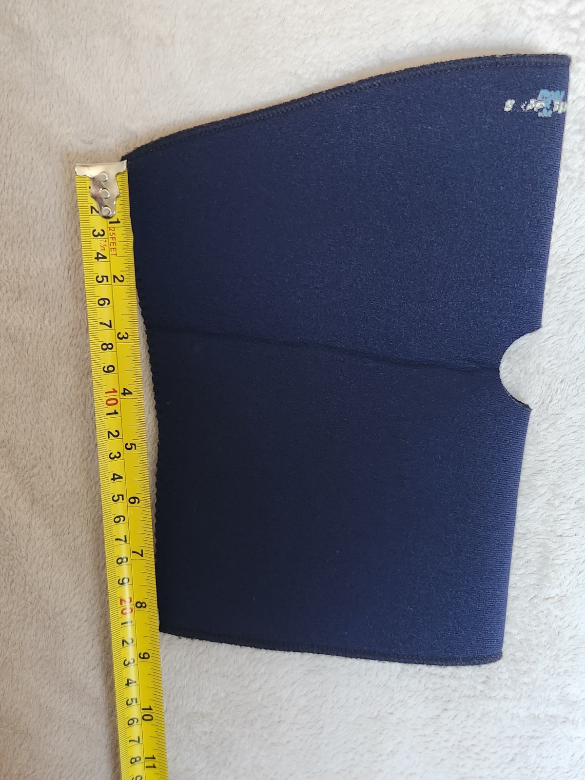 Blue Knee Compression Sleeve Support Elastic Slip On Pull Up Sports Gym