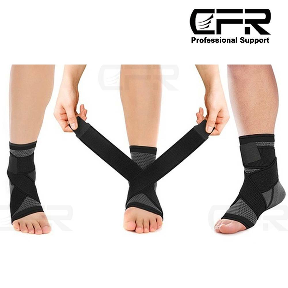 Adjustable Ankle Support Compression Strap Achilles Tendon Brace Sprain Sports