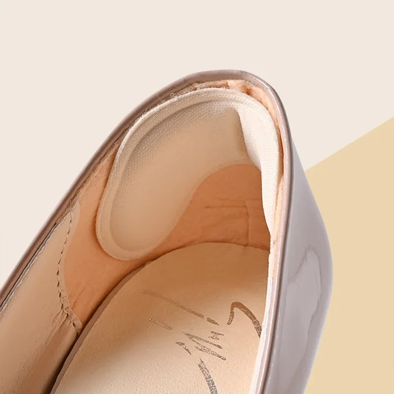 4 Pairs Heel Insoles Pads Patch Pain Relief Anti-wear Cushion Feet Care Heel Pro