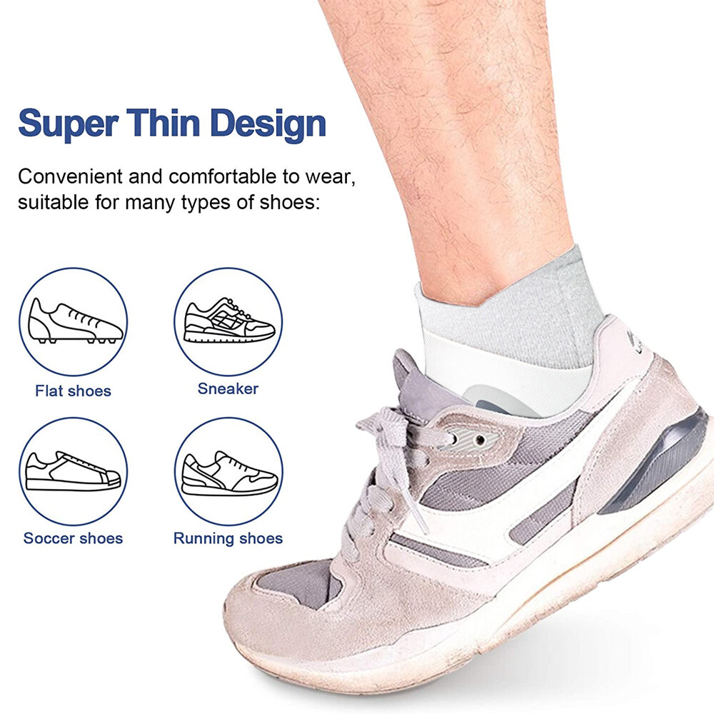 Ankle Support Brace Compression Sleeve Plantar Fasciitis Pain Relief Foot Wrap