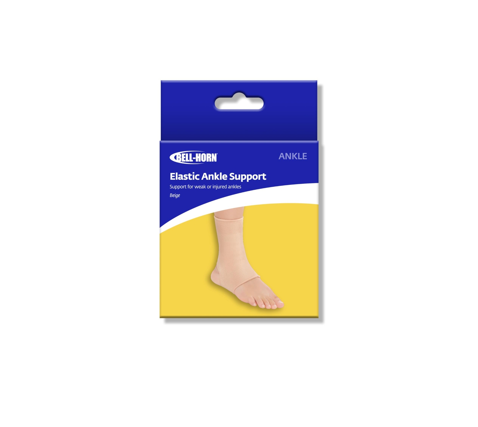 Elastic Ankle Support Beige L