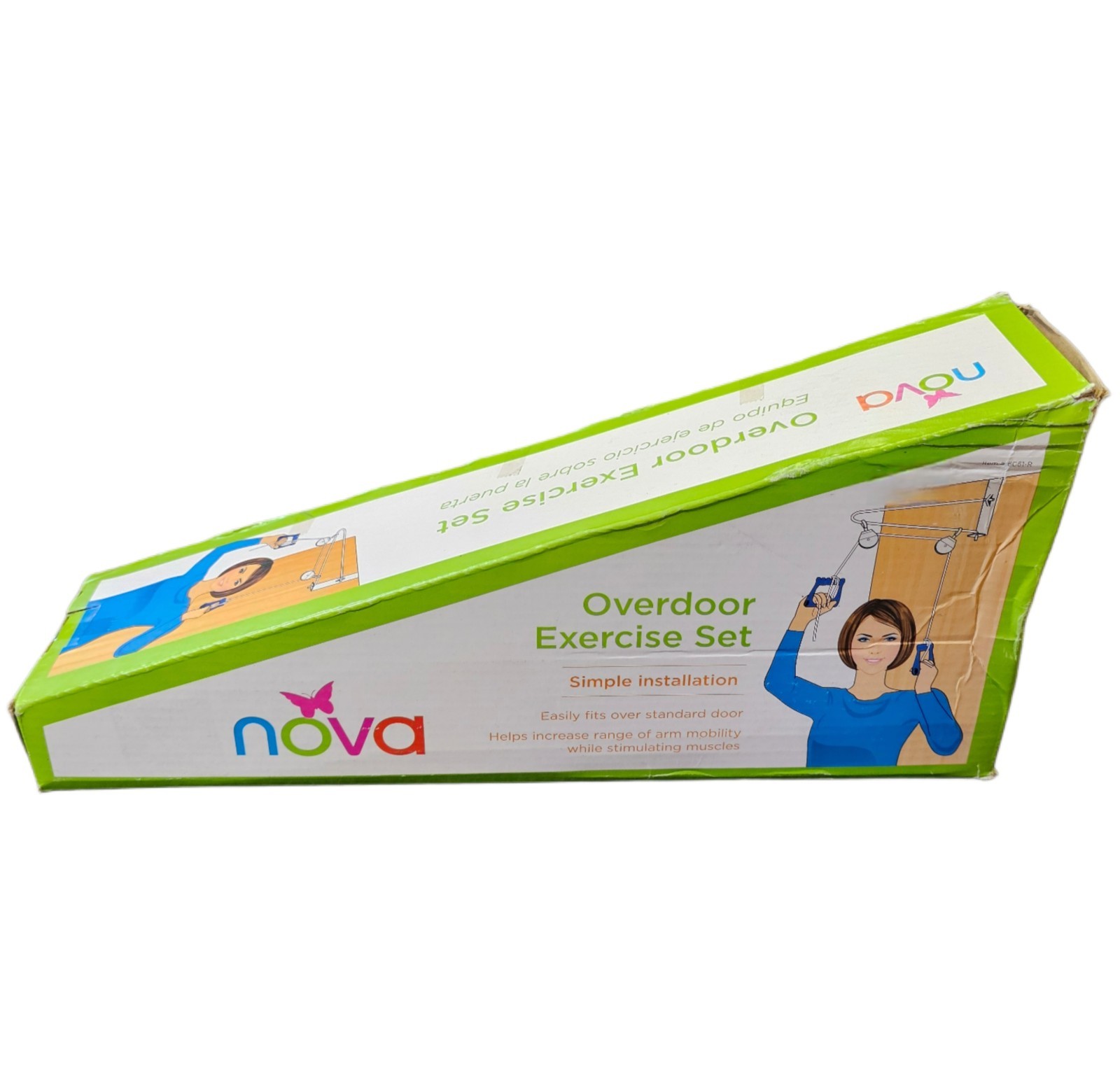 Nova Overdoor Shoulder Pulley Exerciser Rehab Range of Motion PT Home Workout