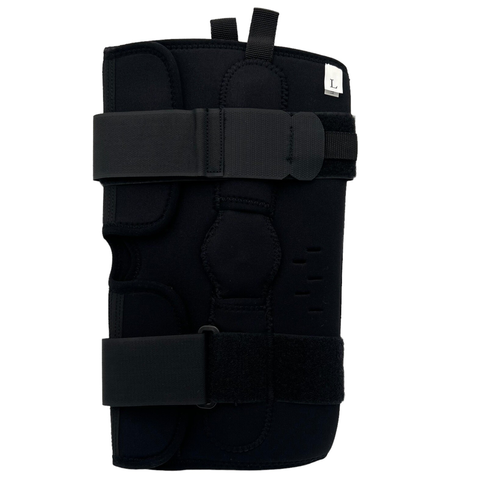 XXXL Wrap Around Hinged Knee Brace Support Adjustable Neoprene Medial Lateral