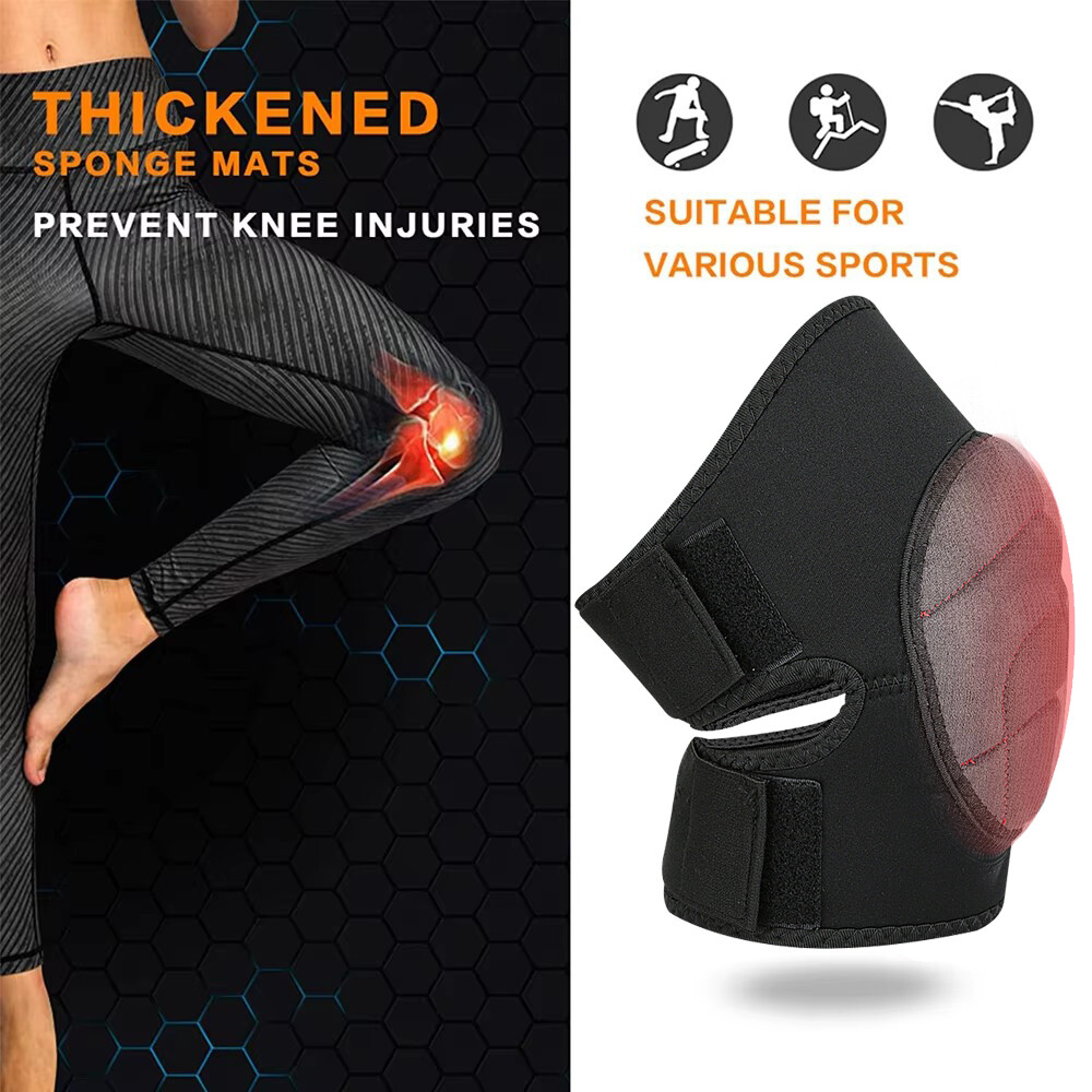 Protective Sports Thickened Knee Pads for Men Women Knee Braces Volleyball Ski
