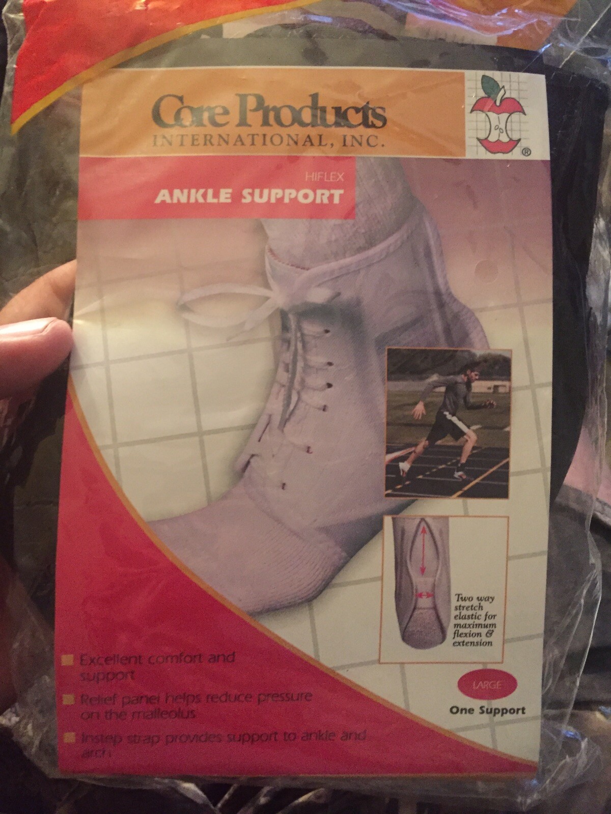 New In Package Core Products 6361 Small Right 6-8” LaceUp Hiflex Ankle Support
