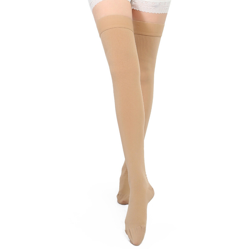 Compression Stockings Hose Help Relieve Swelling Varicose Veins Edema Women Men