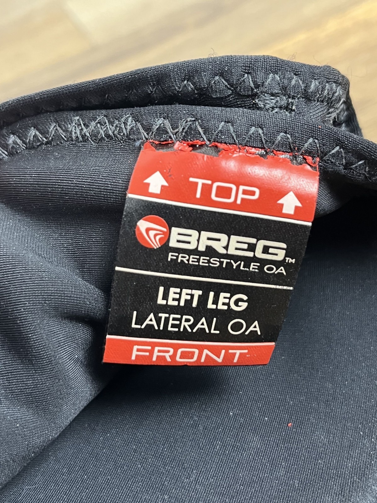 Breg Freestyle OA Knee Brace Lateral Compartment Left Knee Medium