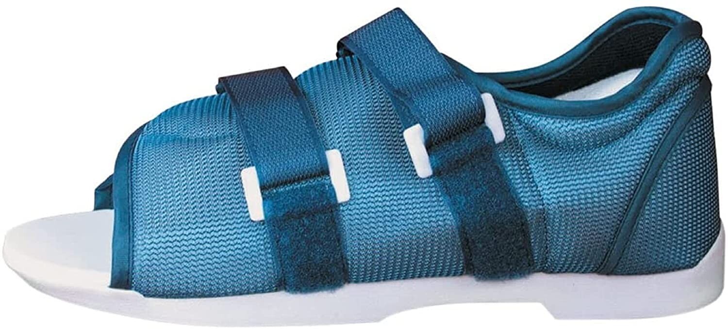 Darco Medical Surgical Post-Op Shoe Blue For Men & Women Size Small 10.5″ Long