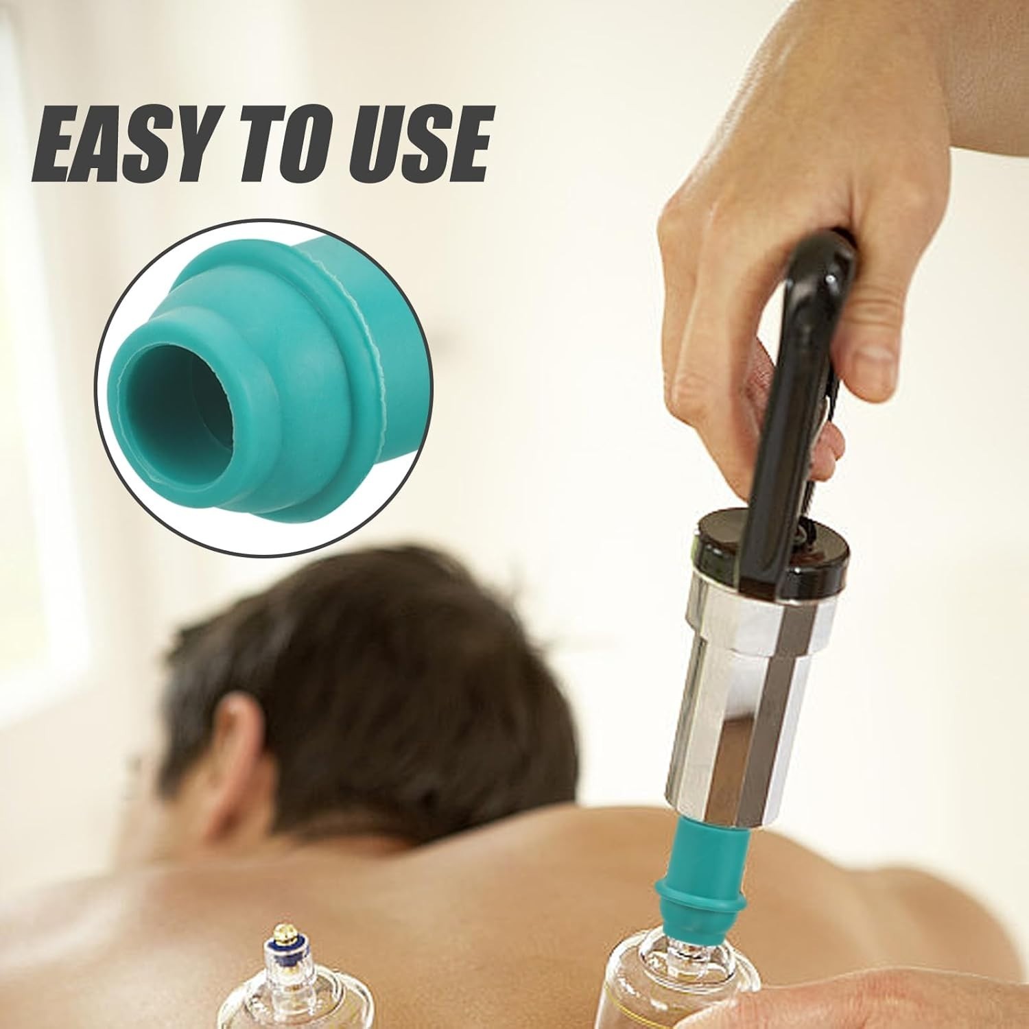 Durable and Safe Silicone Cupping Nozzle Tips – 10 Pack for Home Use and Travel