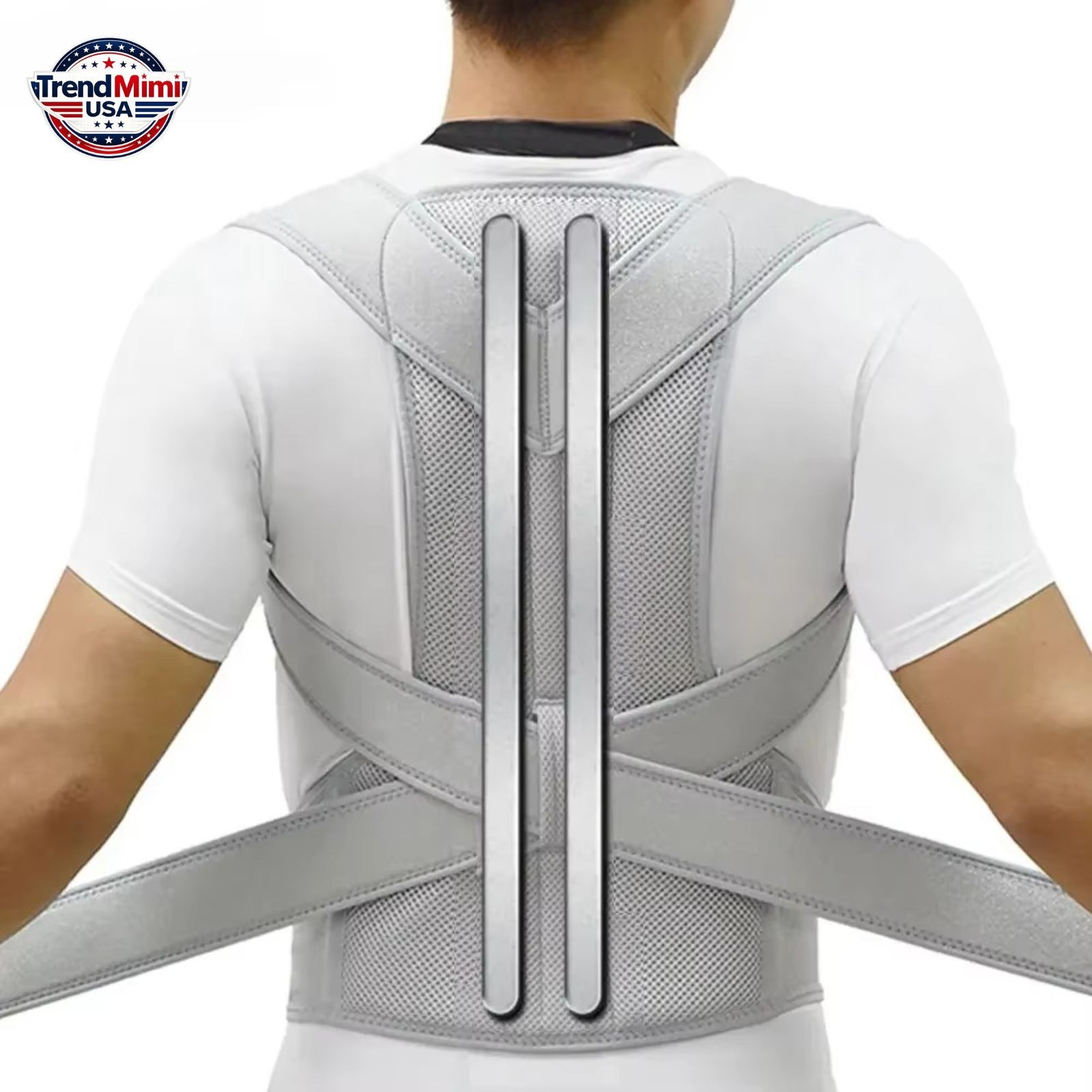 Adjustable Posture Corrector Back Shoulder Support Correct Brace Belt Men Women