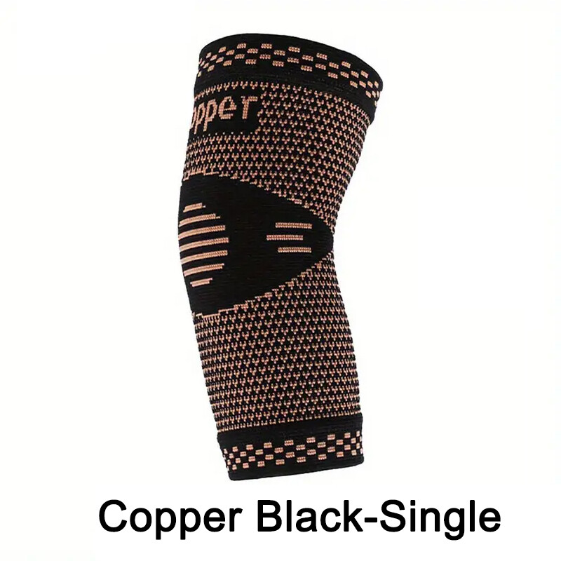 Copper Elbow Brace Compression Support Sleeve Arthritis Tendonitis Men & Women