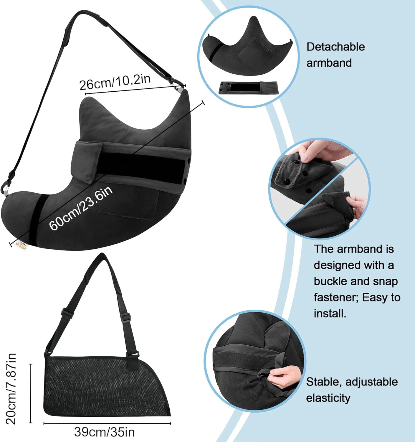 Shoulder Surgery Pillow for Rotator Cuff Pain Impingement Replacement Recovery A