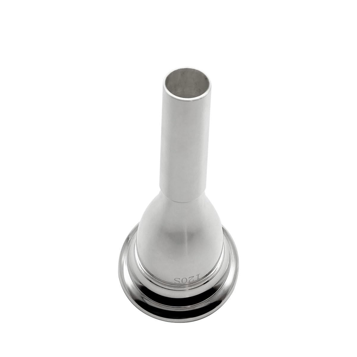 120S Silver Plated Tuba Mouthpiece Heavyweight For Concert Marching Band