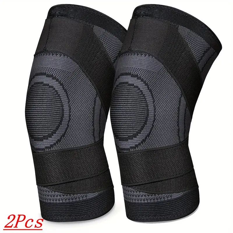 2x Knee Sleeve Compression Support for Arthritis Pain, Running Safety,Men/Women