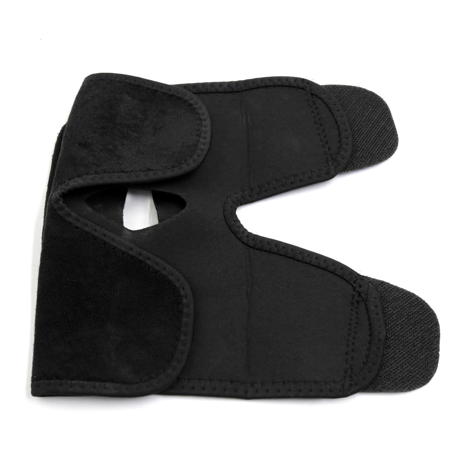 Unique ankle foot support hook closure ring protection winding