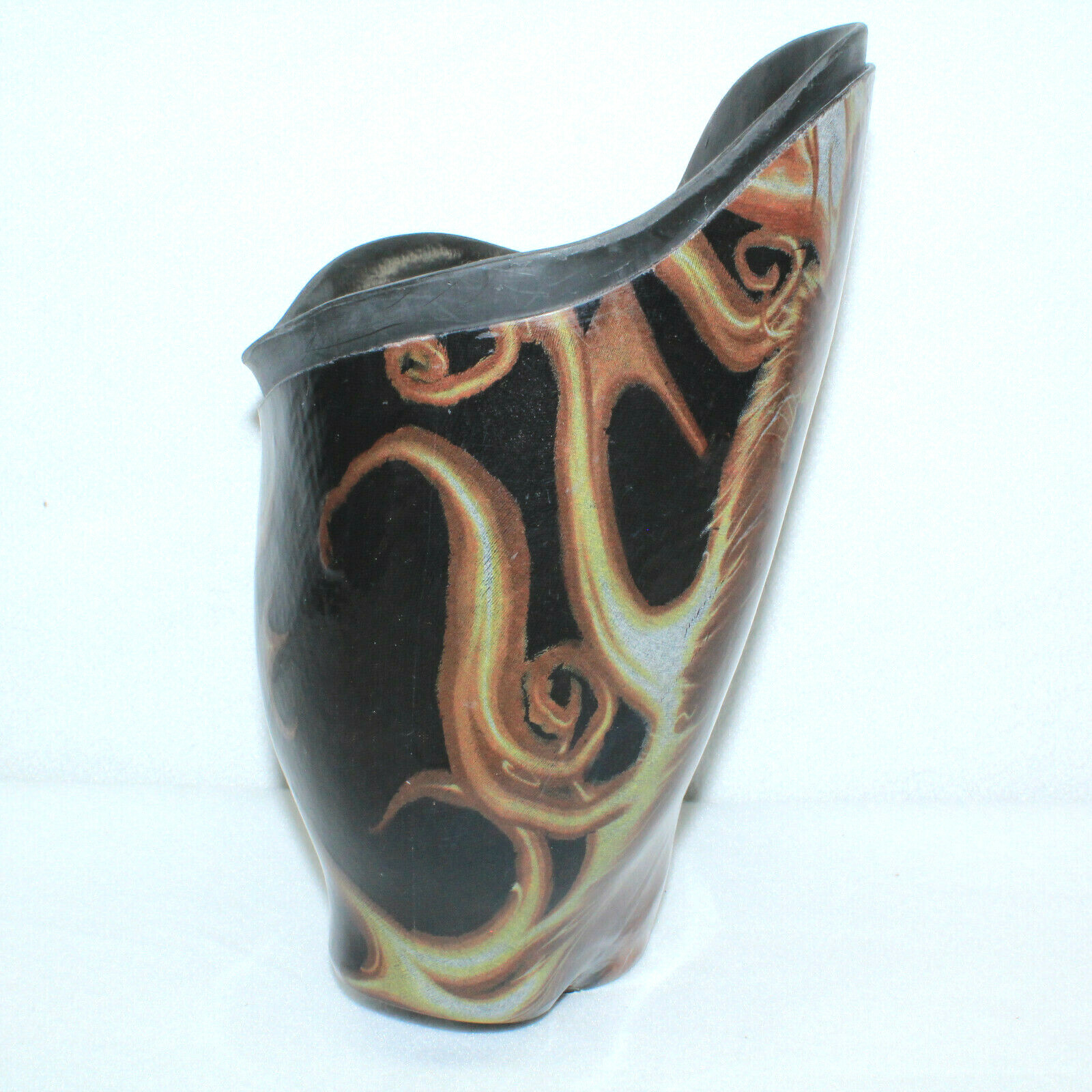 PROSTHETIC “FIRE WOLF” LEFT LEG SOCKET w/ BULLDOG FHLA-3 LAMINATED ADAPTER ~ EUC