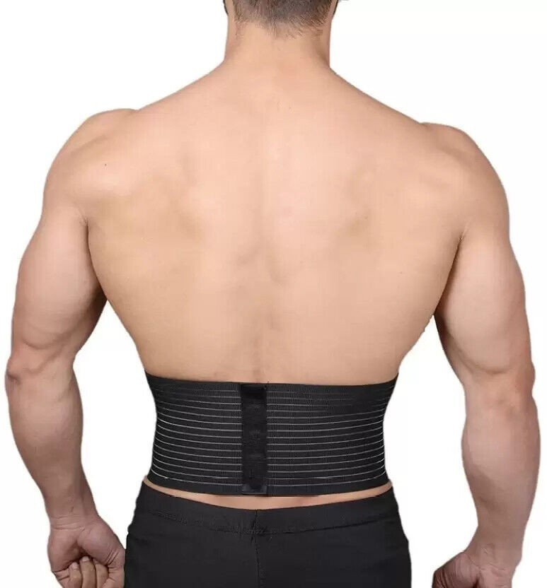 Umbilical Black Hernia Belt Pain Relief Support Brace With 1 Removable woman