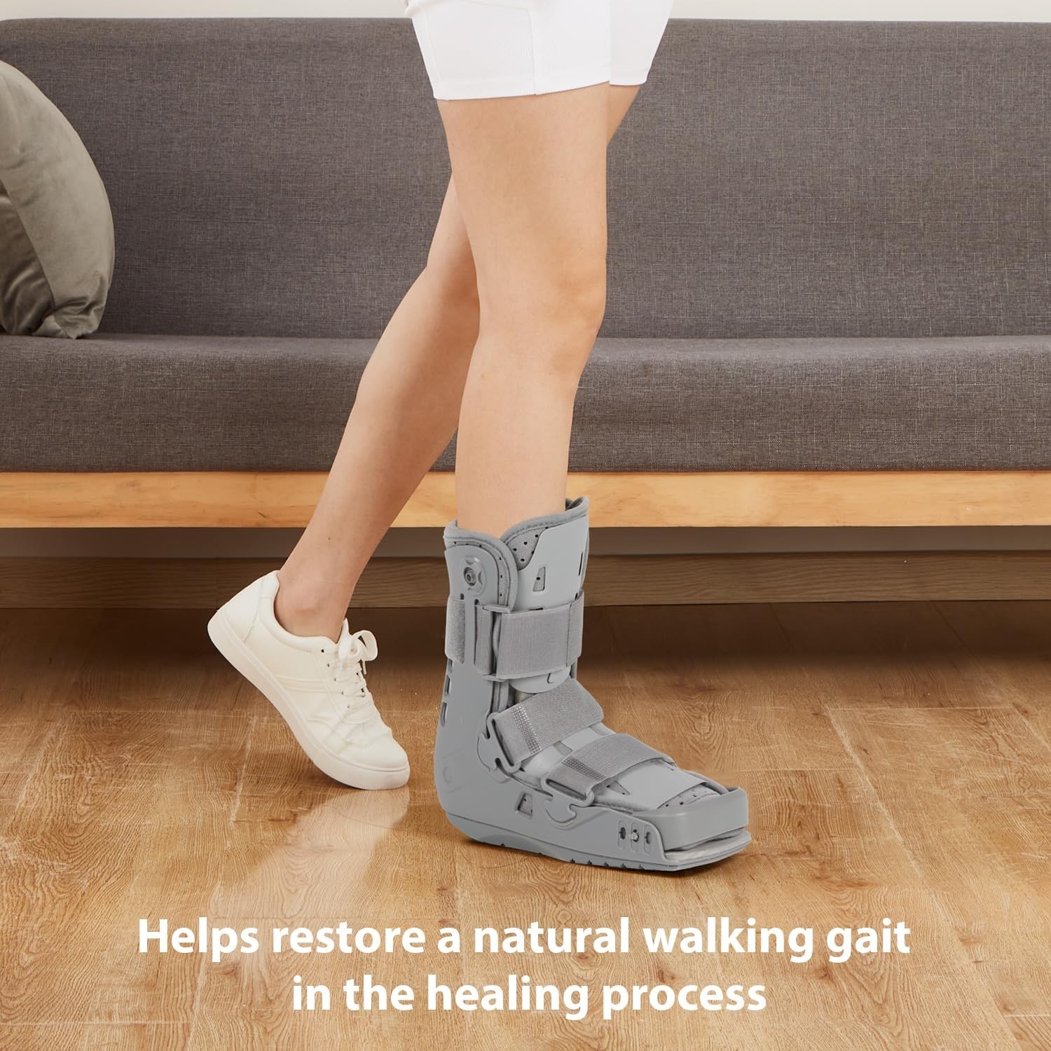 KD Walking Boot: Short Air Walker Boot for Foot and Ankle Fracture Recovery -…