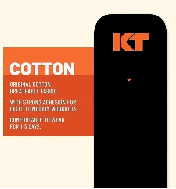 KT TAPE Uncut Elastic Kinesiology Theraeputic Tape Black 2in x 1500in (125 FT)