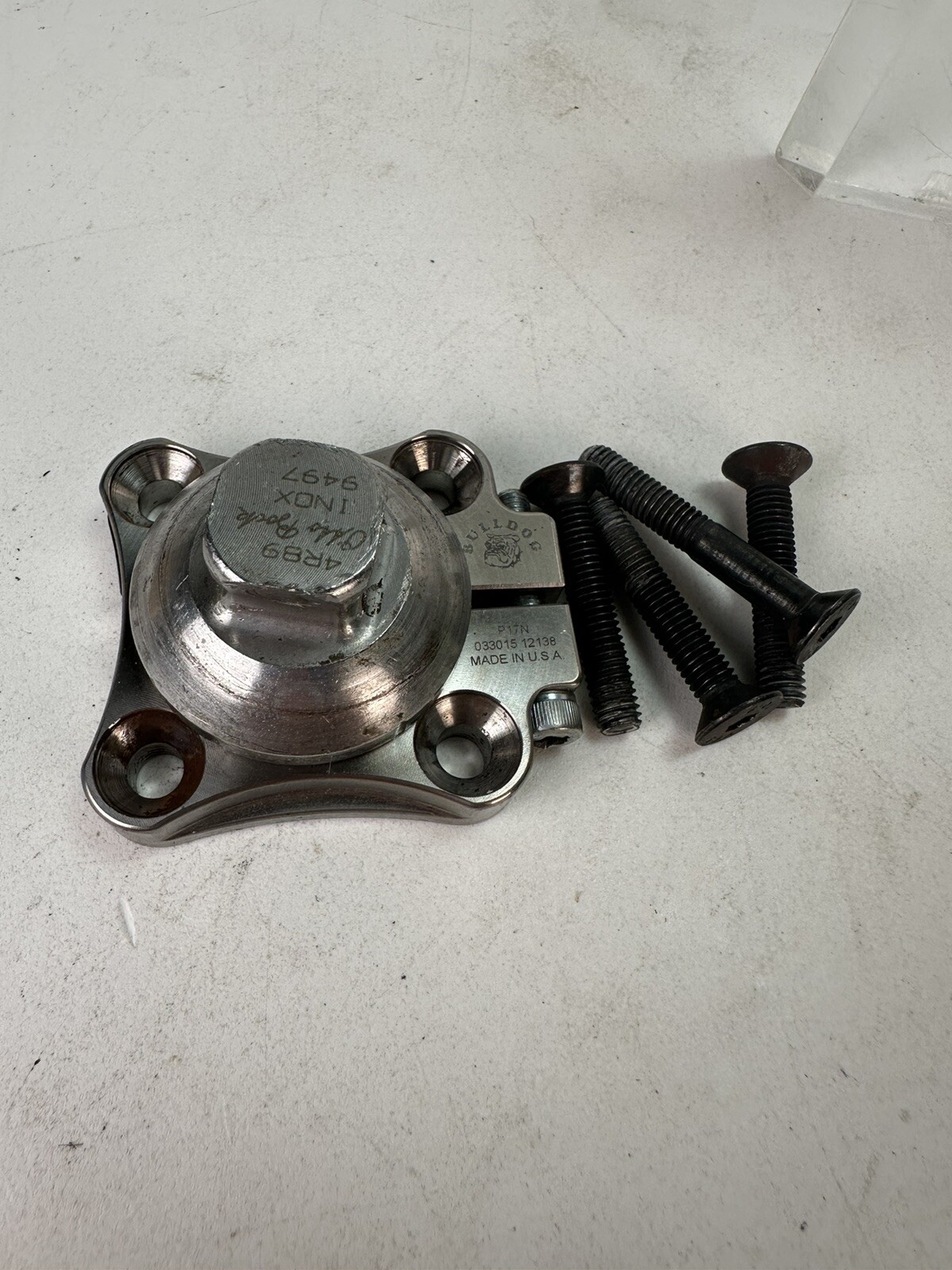 Otto Bock Male Rotation 30cm Prosthetic Pylon Pyramid Adapter Bulldog