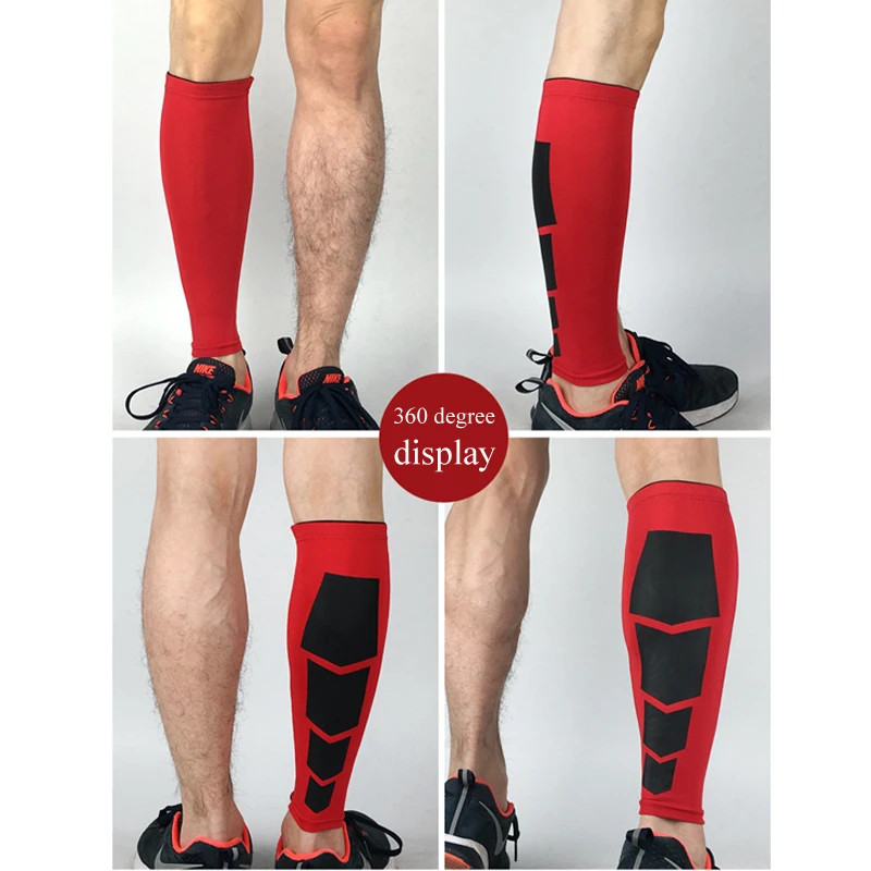 1Pcs Sports Compression Calf Sleeves Leg Compression Sock Running Shin Splint Va