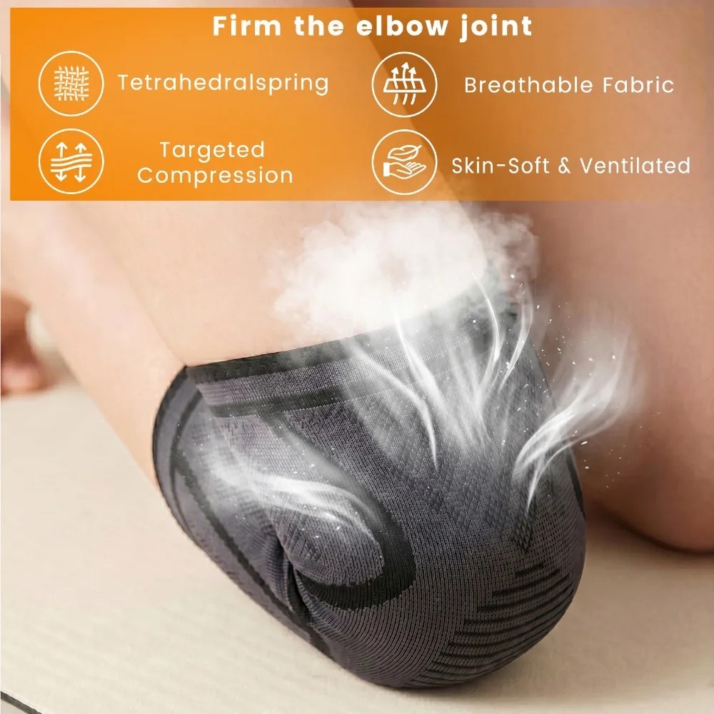 Knee Sleeve Compression Brace Support For Sport Gym Joint Pain Arthritis Relief