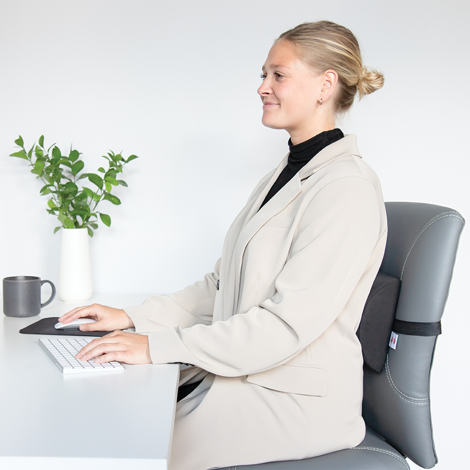 Core Products Luniform Lumbar Support Compact Cushion Help Improve Posture USA