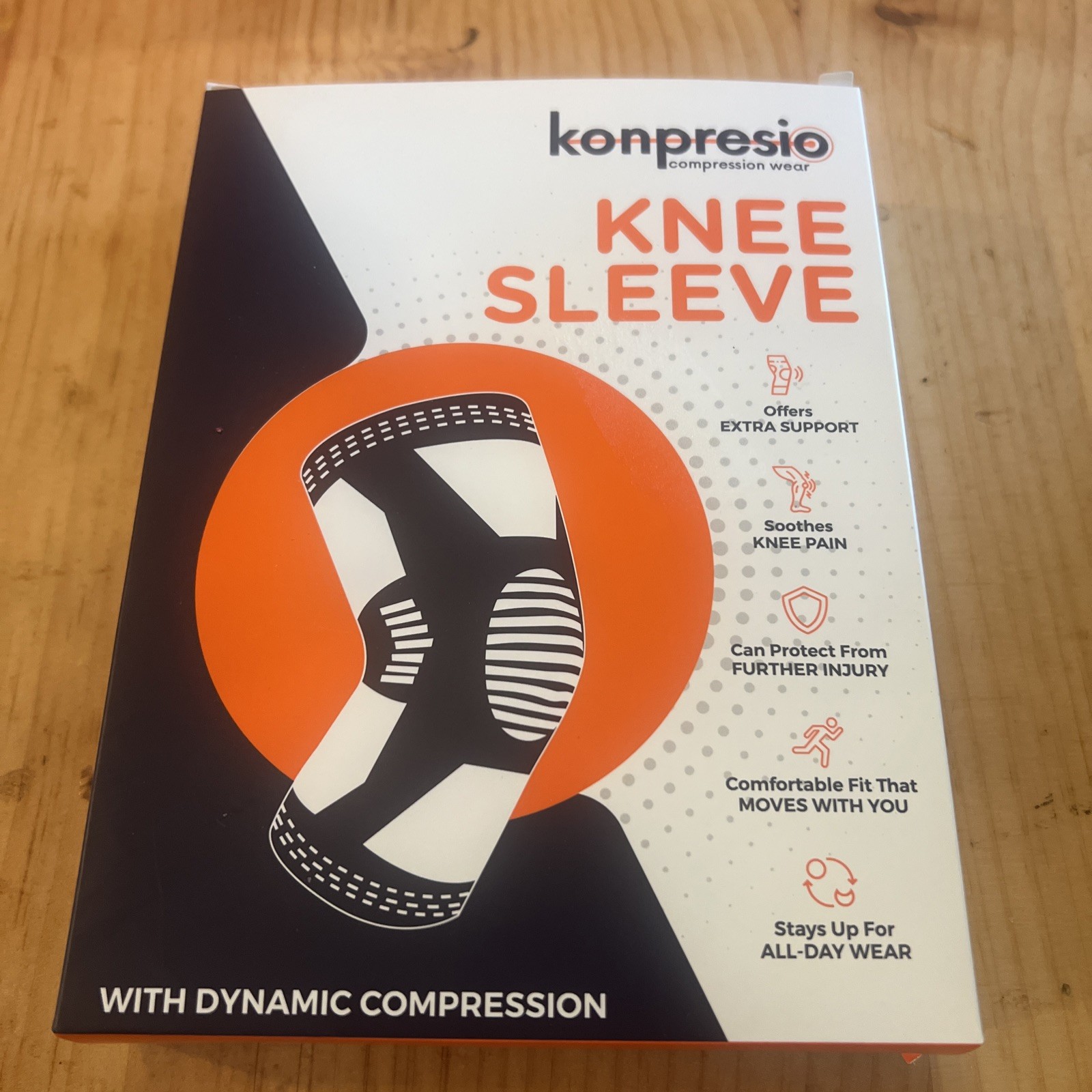 Konpresio Knee Sleeve Adult One Size Fits All