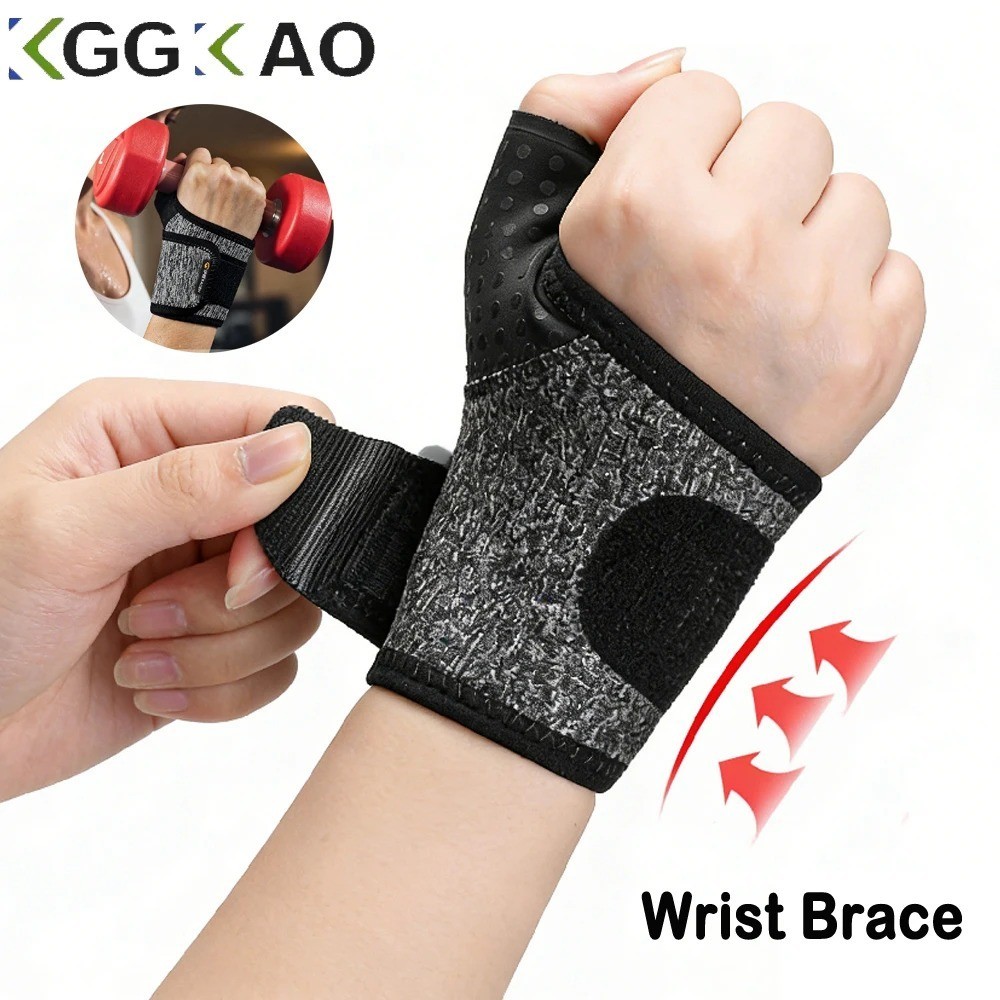 1Pcs Wrist Support Brace for Men Women, Adjustable Compression Hand Strap