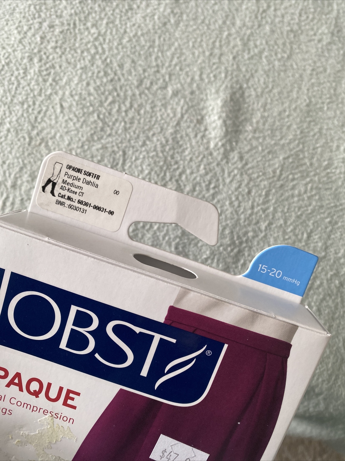 Jobst Opaque Soft fit 15-20 MmHg Purple Dahlia Medium