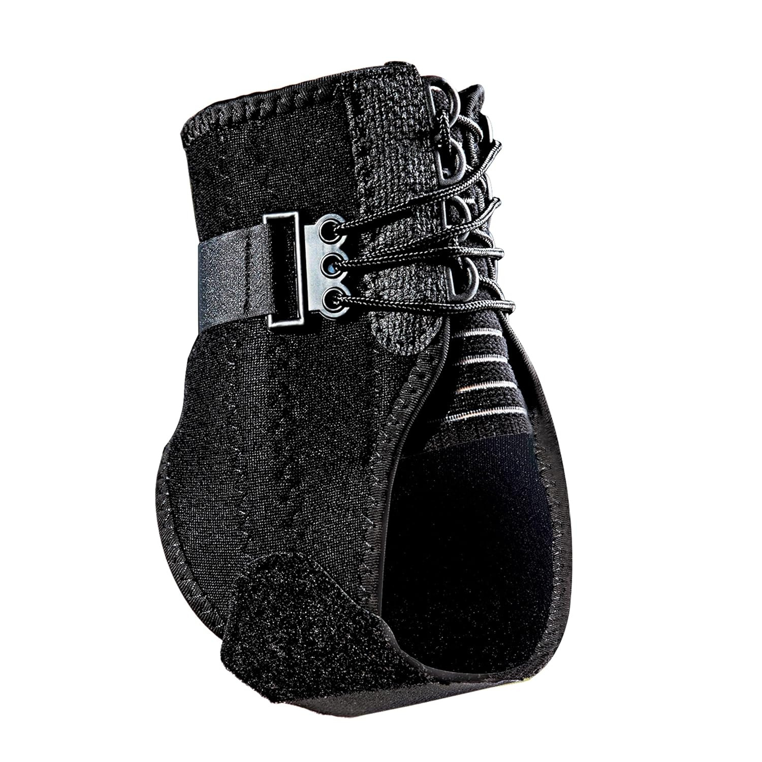 Ankle Br with Side Stabilizers, Adjustable, Black, 1/Pack