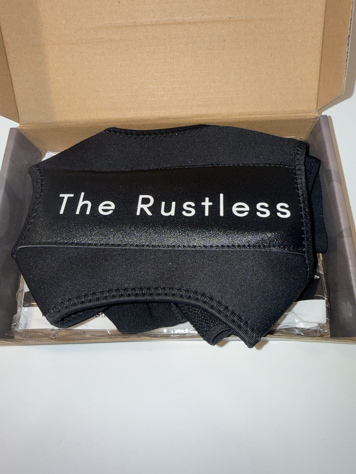 The Rustless Posture Corrector Back Brace Size Large Black Open Box Unisex