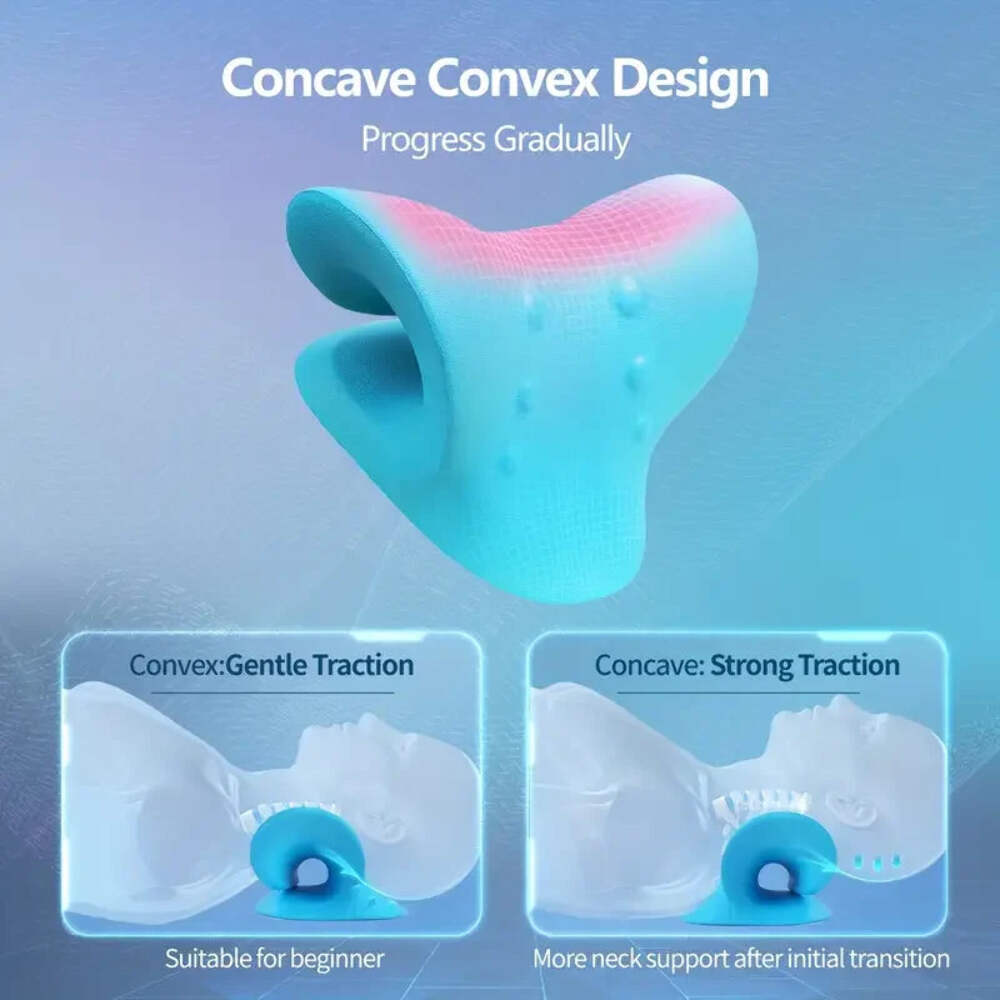 Neck Shoulder Stretcher Relaxer Cervical Spine Stretch Muscle Relaxation Tractio