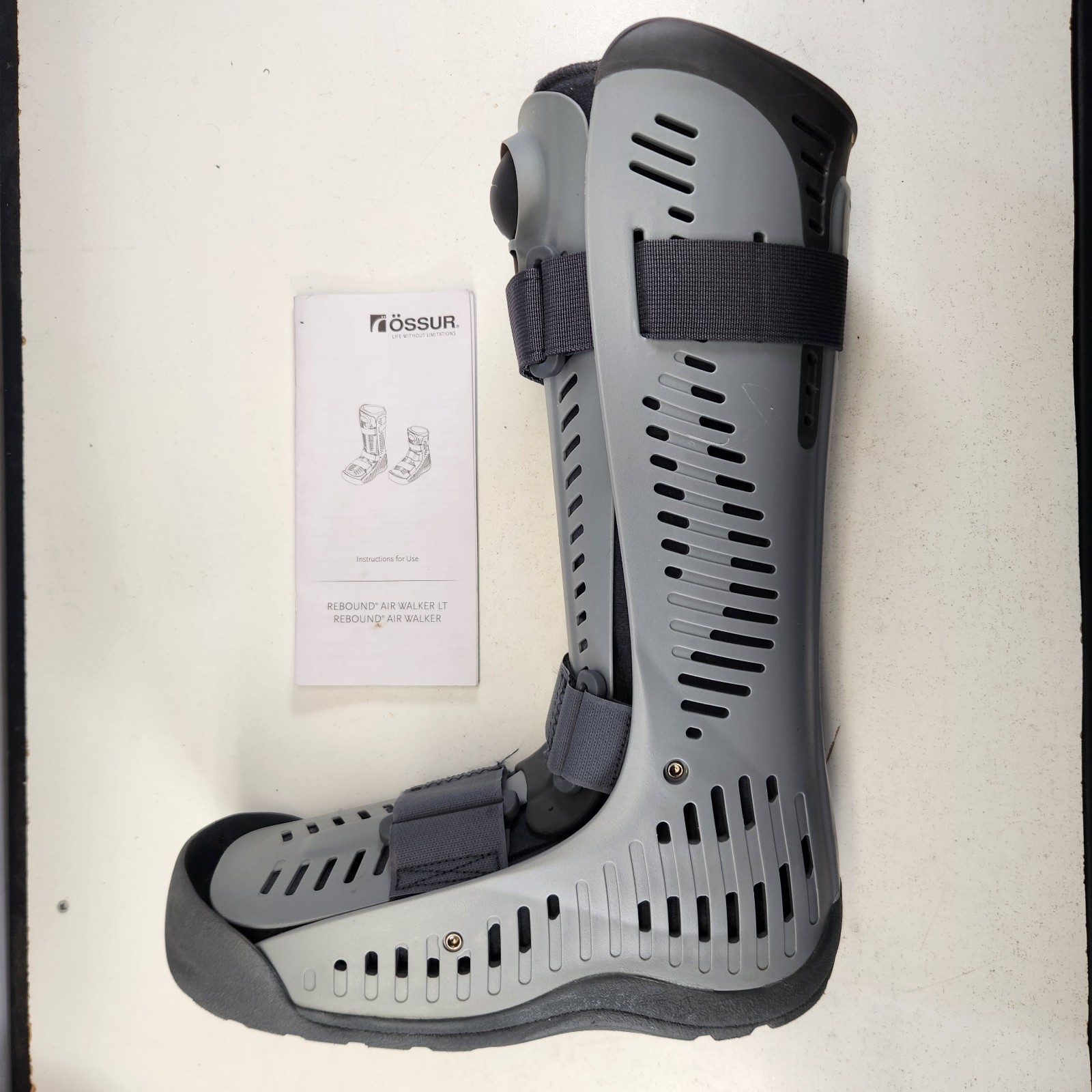 Össur Rebound Air Walker Boot Medium MD Walking Fracture Boot Gray